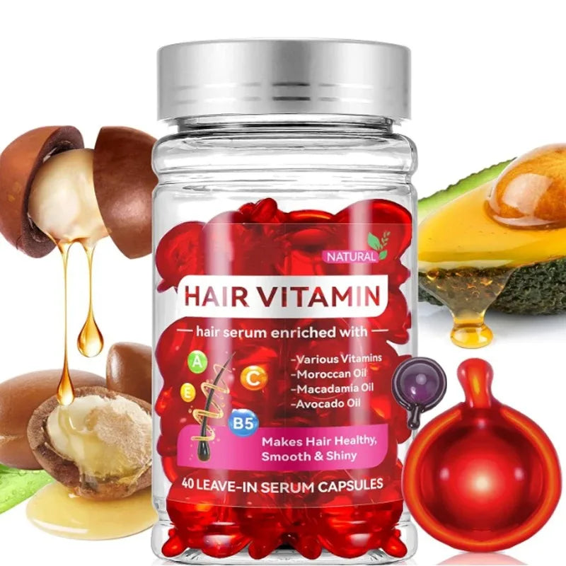 Óleo de Argan Marroquino – Tratamento Nutritivo e Reparador (40 cápsulas)