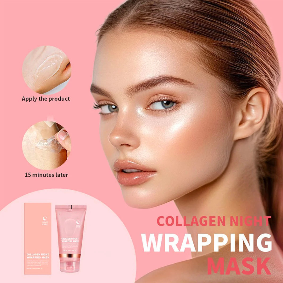 Máscara Facial Peel-Off de Colágeno