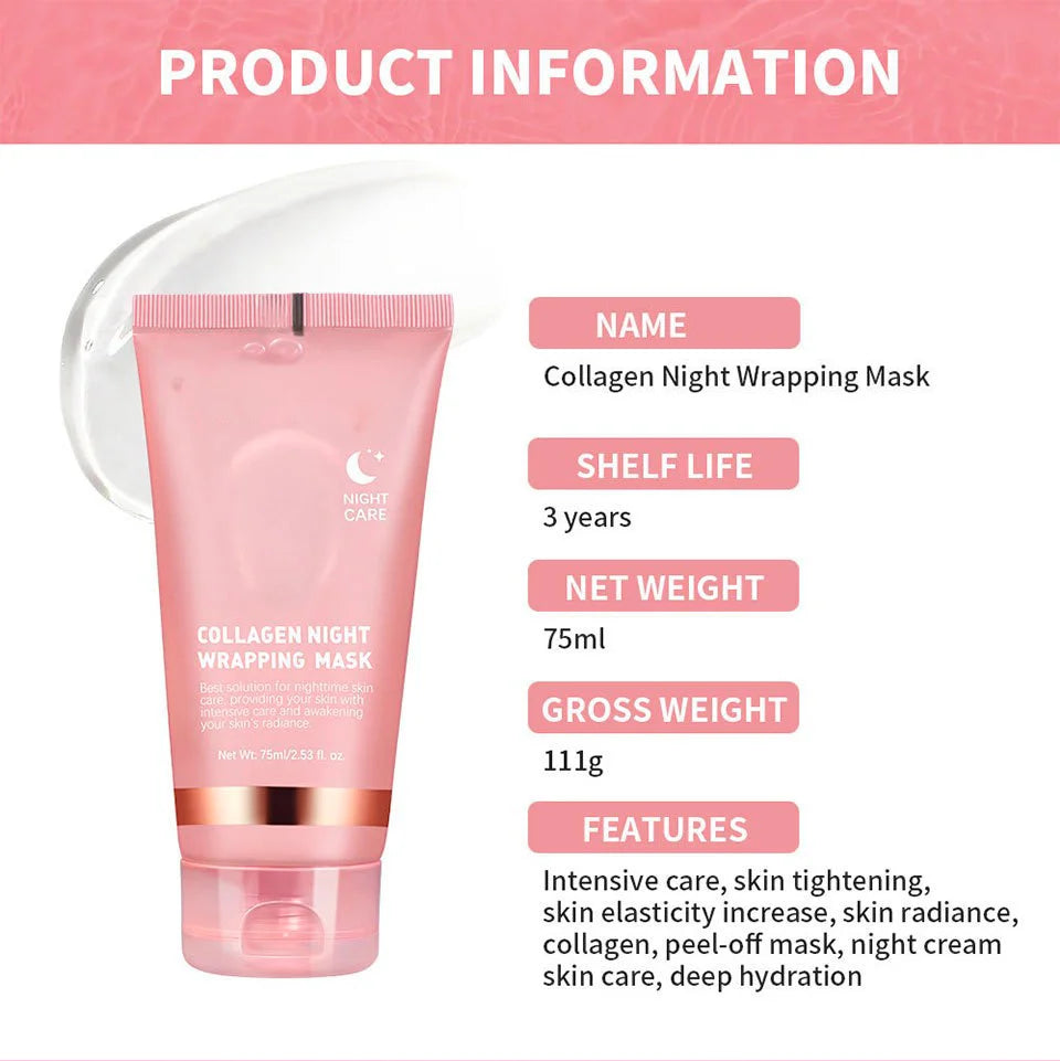 Máscara Facial Peel-Off de Colágeno