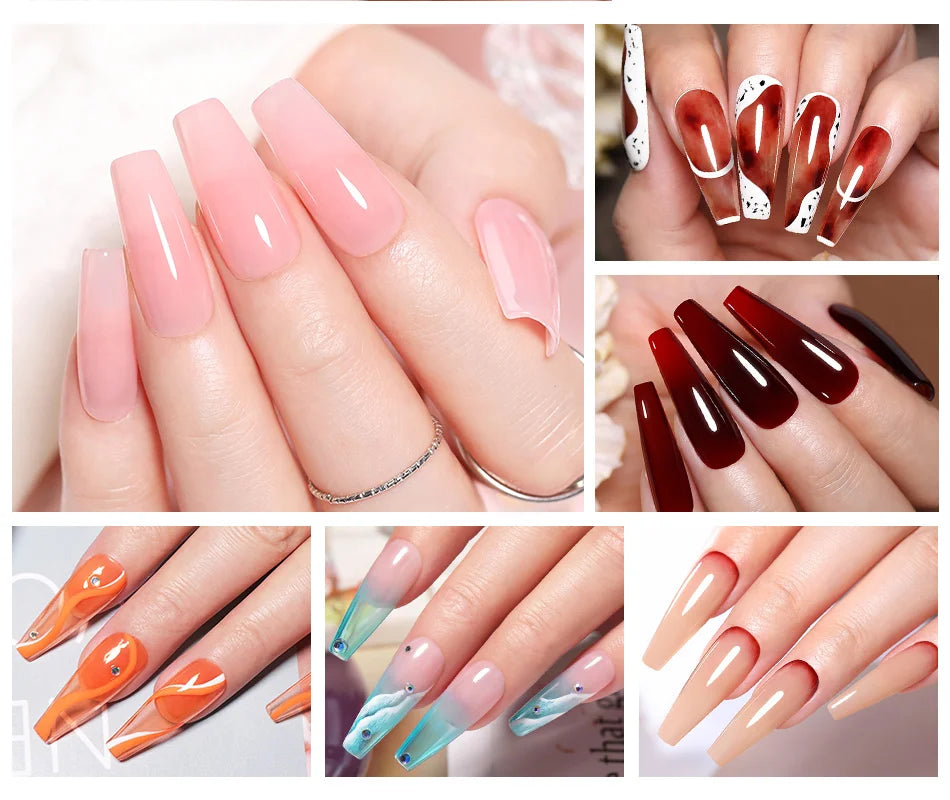 Unhas de gel