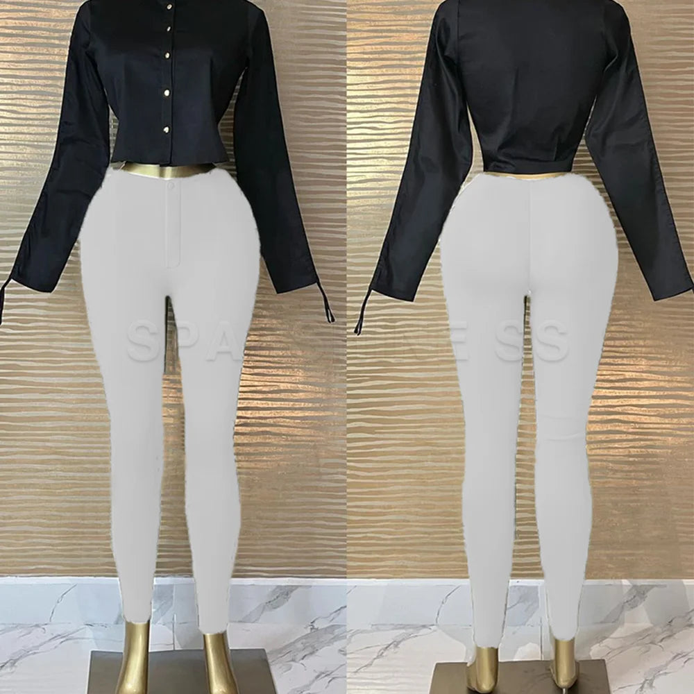 Legging Feminina 2024 Sem Costura – Cintura Alta, Efeito Levanta Bumbum, Ideal para Academia e Yoga