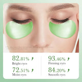 60 Unidades de Máscara para Olhos com Colágeno e Aloe Vera