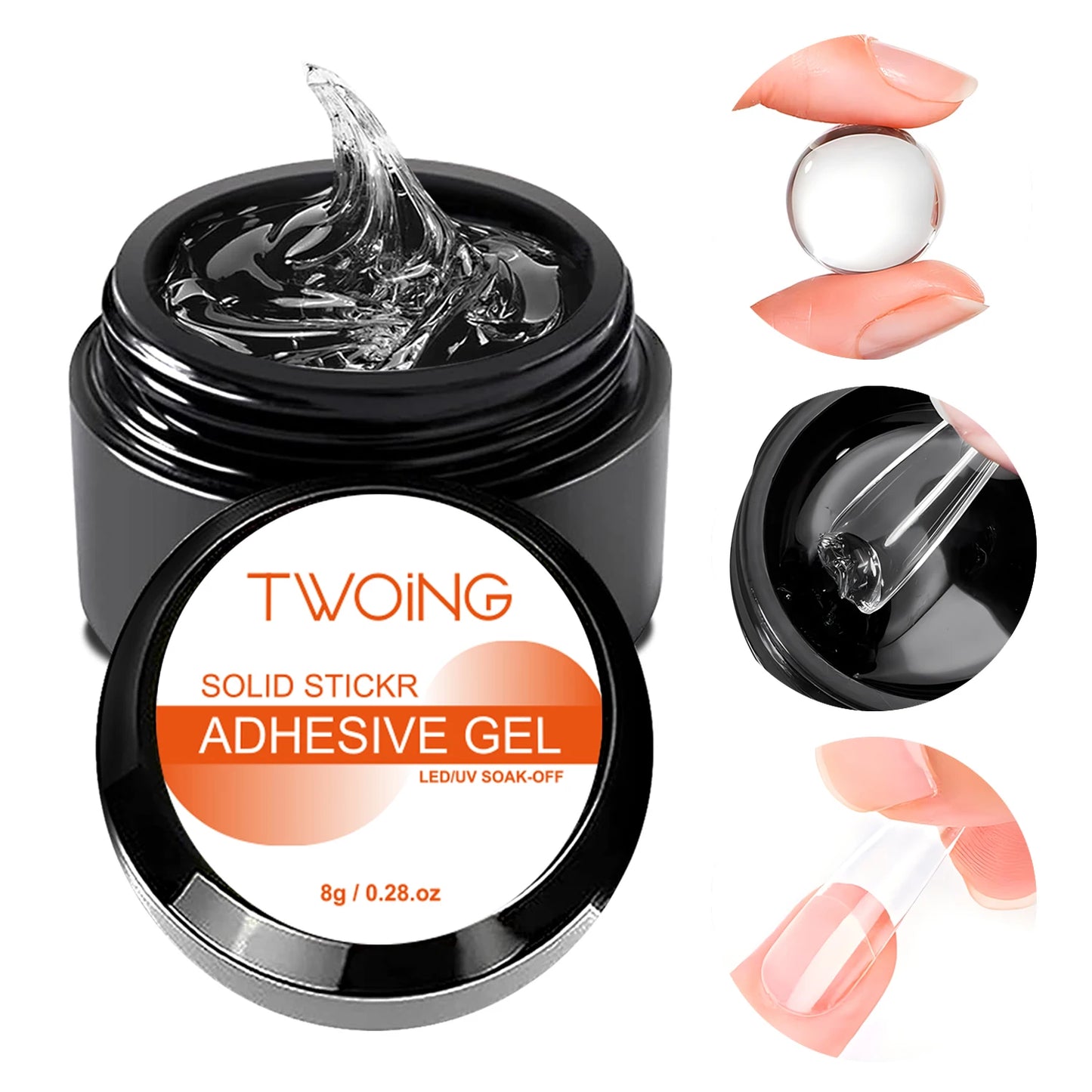 Gel Alongamento de unhas
