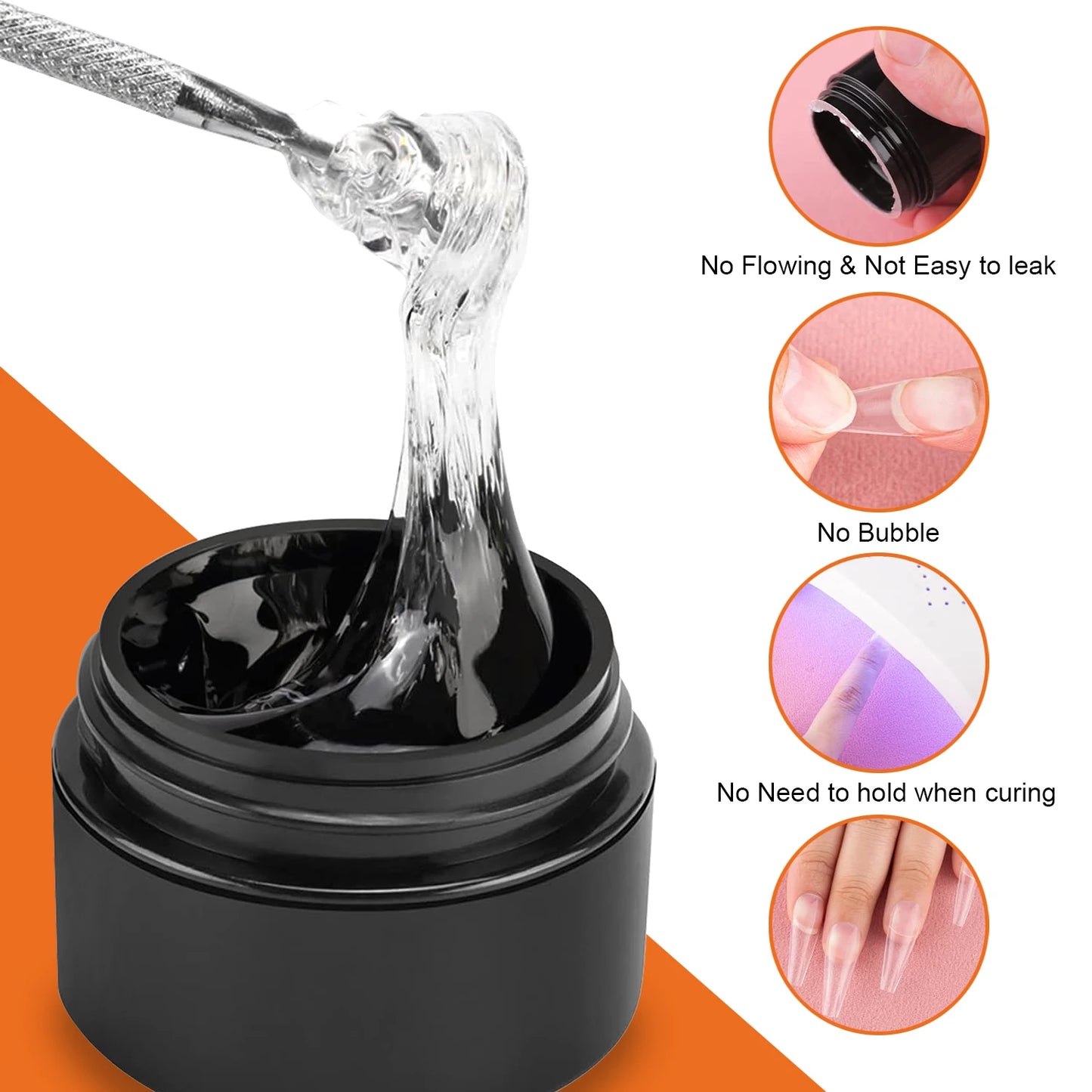 Gel Alongamento de unhas