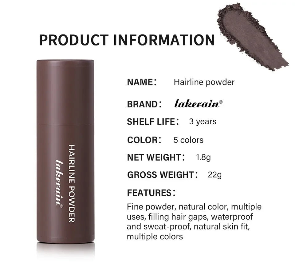 Pó Capilar para Entradas (Hairline Powder)