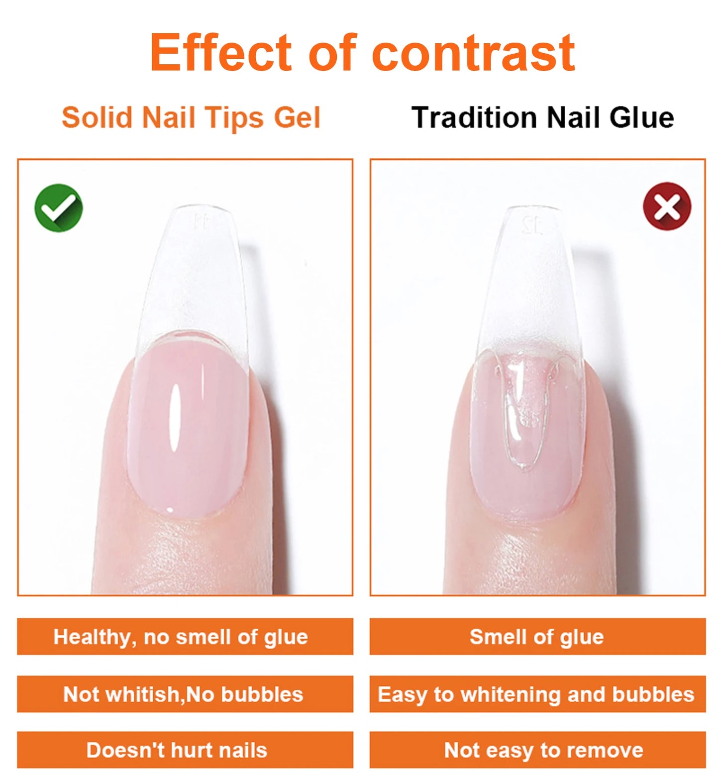 Gel Alongamento de unhas