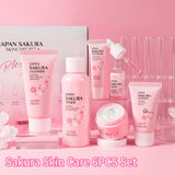 Kit Facial Sakura com 6 Peças – Cuidados Completos para a Pele