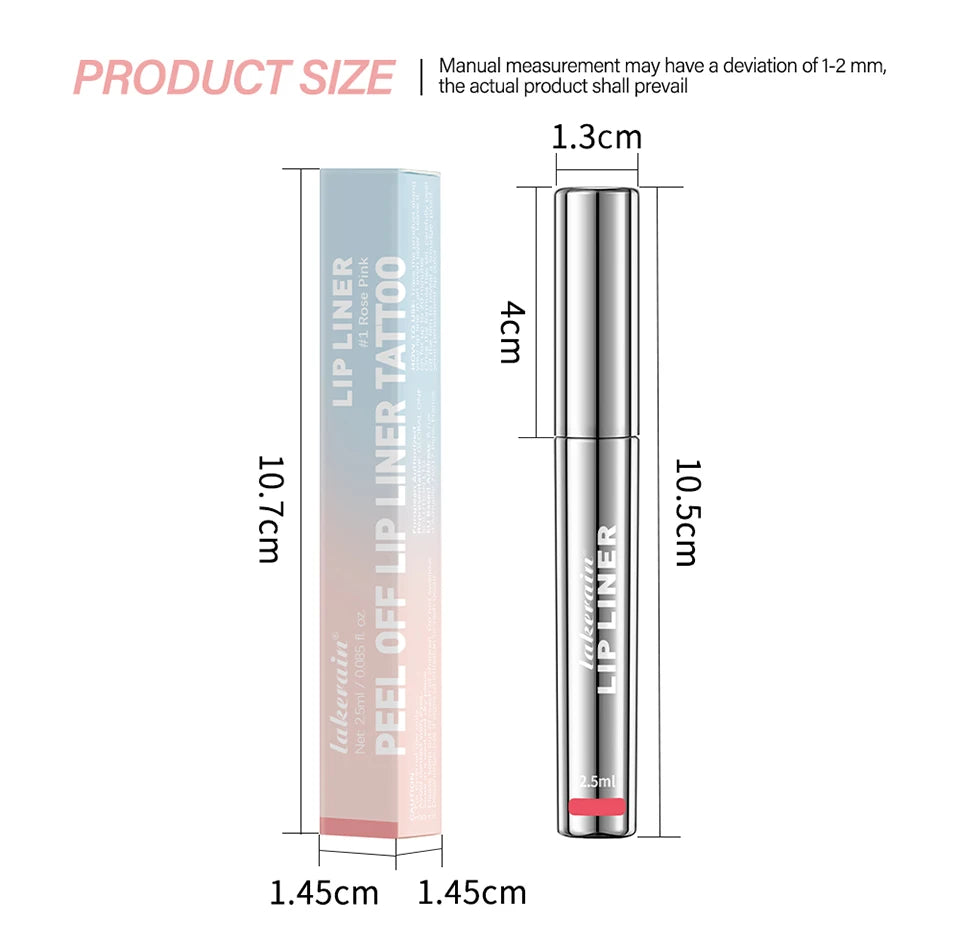 Tinta Labial Peel-Off Matre com Contorno