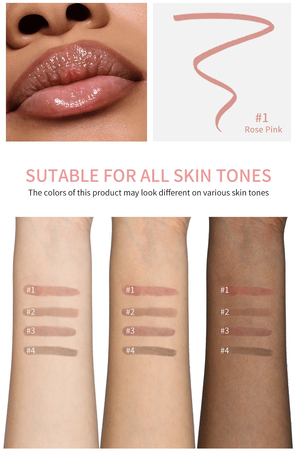 Tinta Labial Peel-Off Matre com Contorno