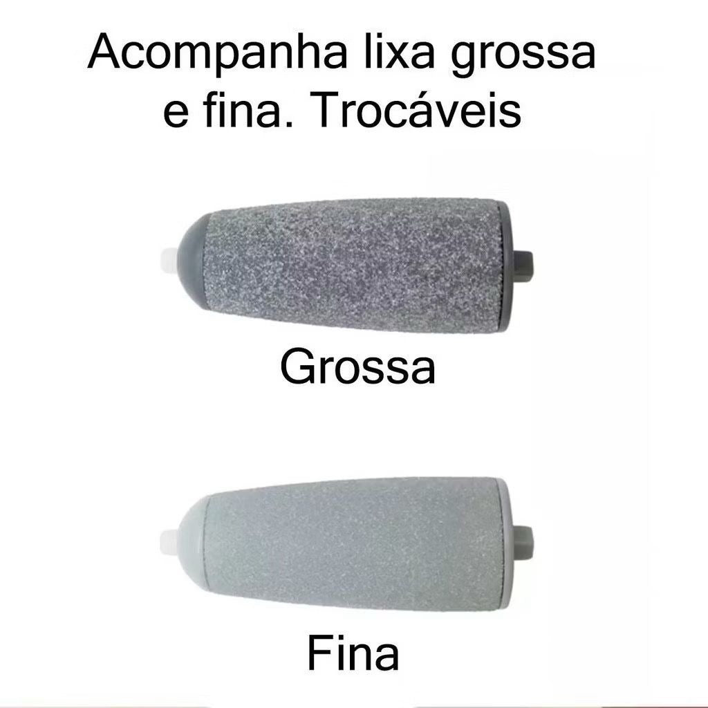 Lixador de Pé Elétrico Portátil Fanglo – Esfoliador e Removedor de Calos