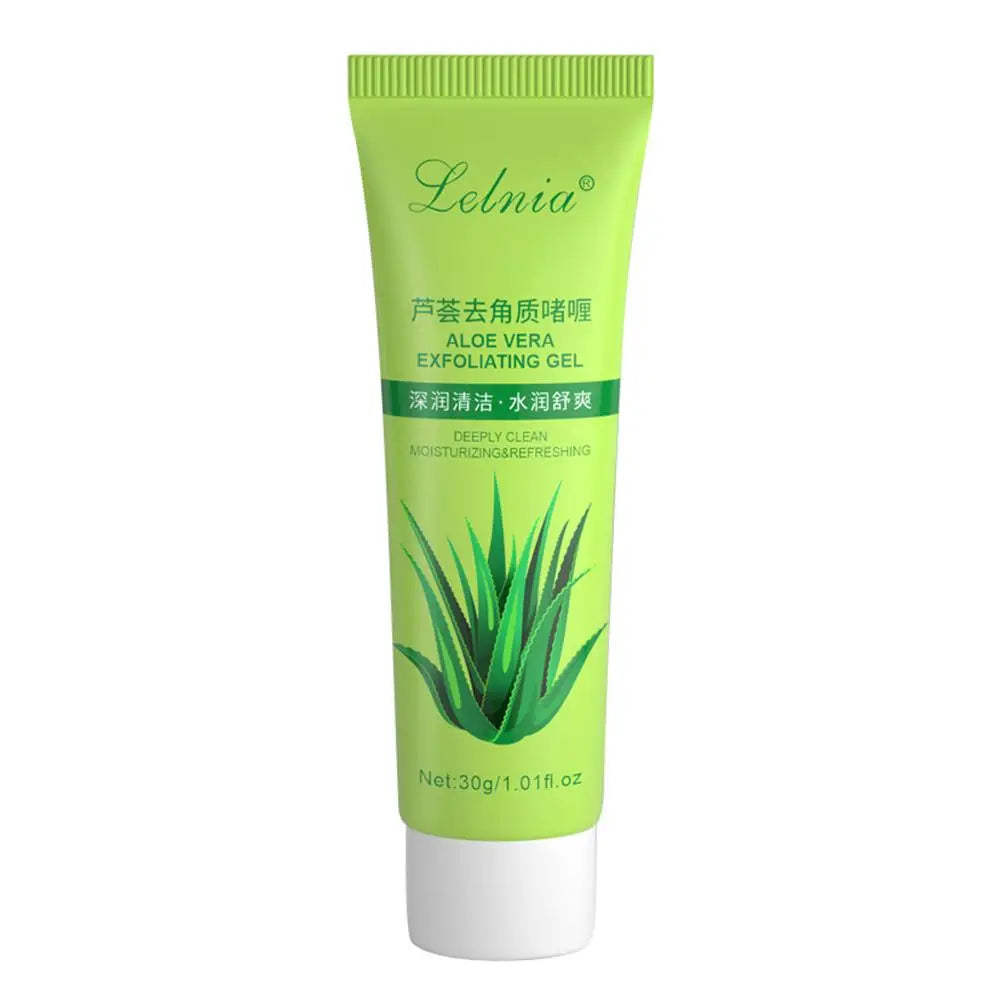 Gel Esfoliante Facial de Aloe Vera – Limpa, Hidrata e Remove Cravos