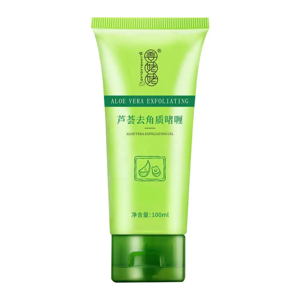 Gel Esfoliante Facial de Aloe Vera – Limpa, Hidrata e Remove Cravos