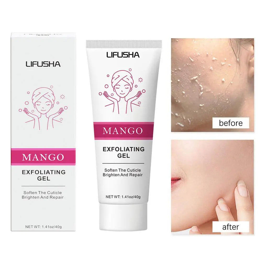 Gel Esfoliante Facial de Aloe Vera – Limpa, Hidrata e Remove Cravos