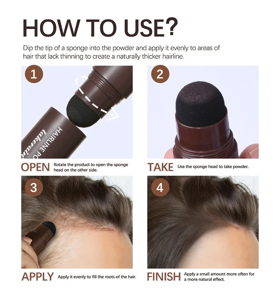 Pó Capilar para Entradas (Hairline Powder)