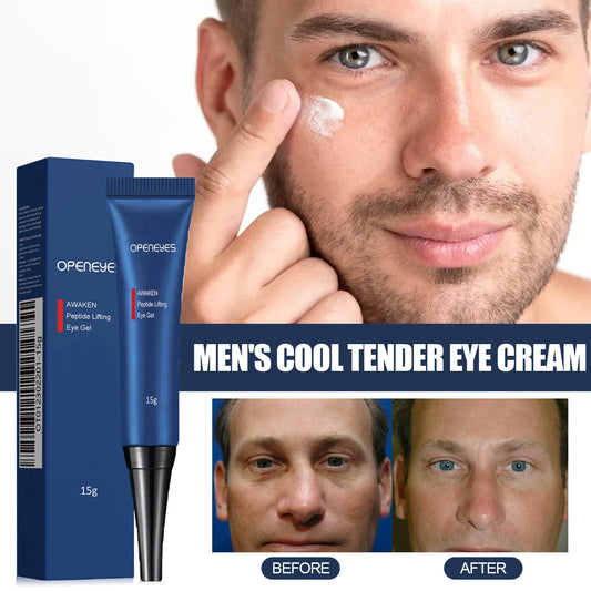 Creme para Olhos com Retinol Masculino – Antiolheiras, Antiinchaço e Hidratante